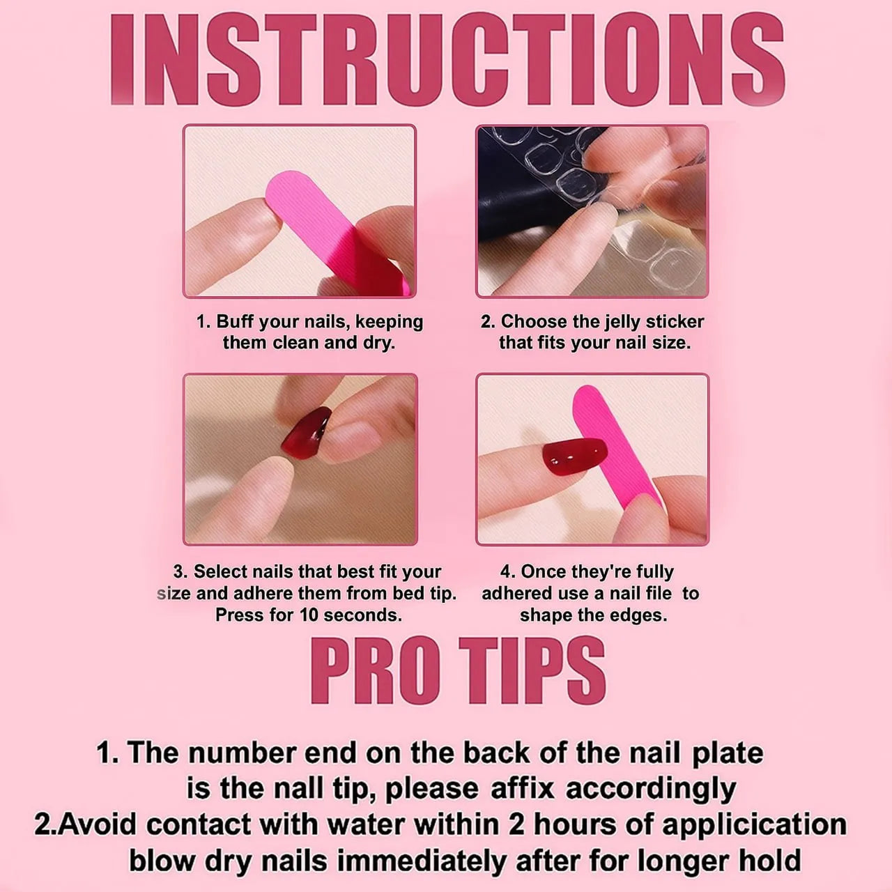 Black & Silver Chrome Nails