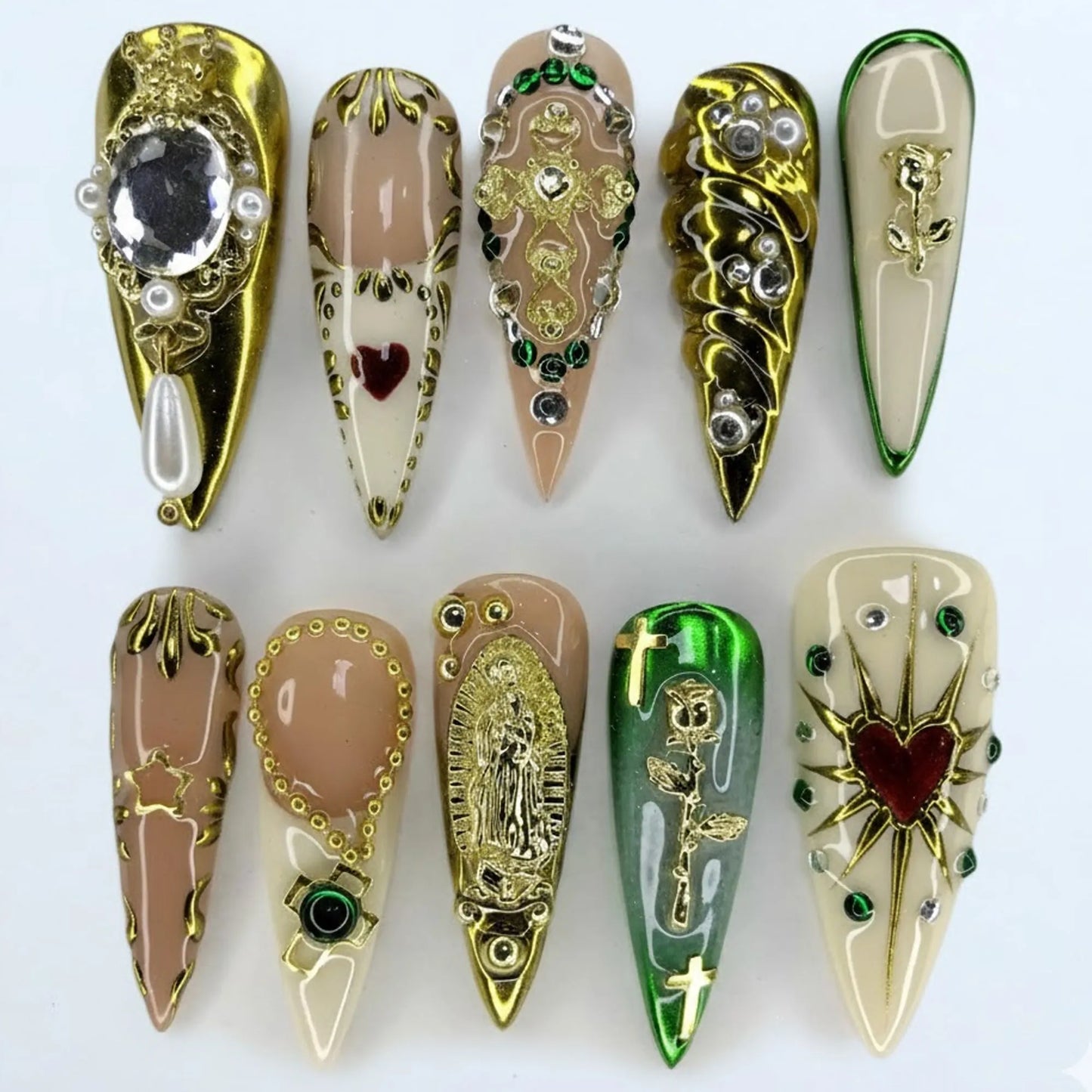 Sweet Fruit Picnic Nail