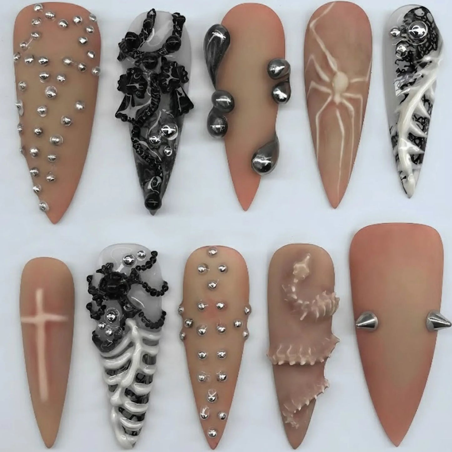 Dark Gothic Nails